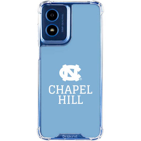University of North Carolina UNC Chapel Hill Moto G 5G (2024) Clear Case