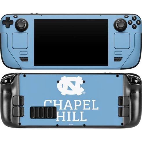 University of North Carolina UNC Chapel Hill Steam Deck Handheld Gaming Computer OLED Skin