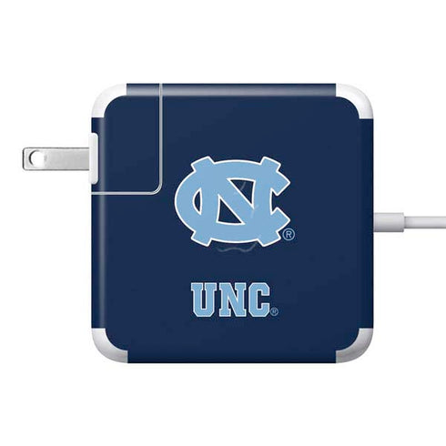 University of North Carolina UNC Logo 85W Power Adapter (15 and 17 inch MacBook Pro Charger) Skin