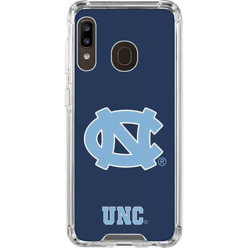 University of North Carolina UNC Logo Galaxy A30 Clear Case