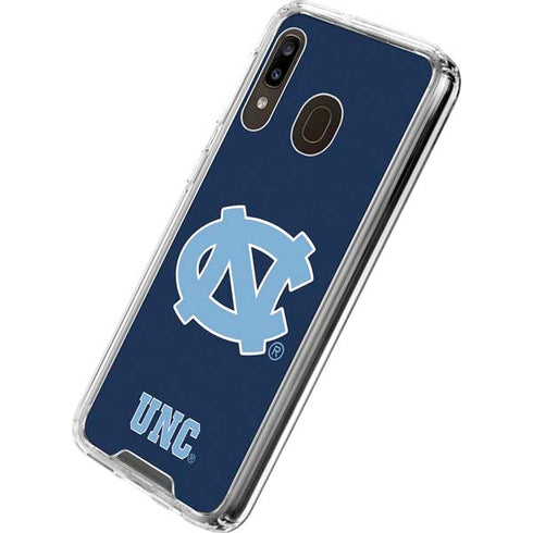 University of North Carolina UNC Logo Galaxy A30 Clear Case
