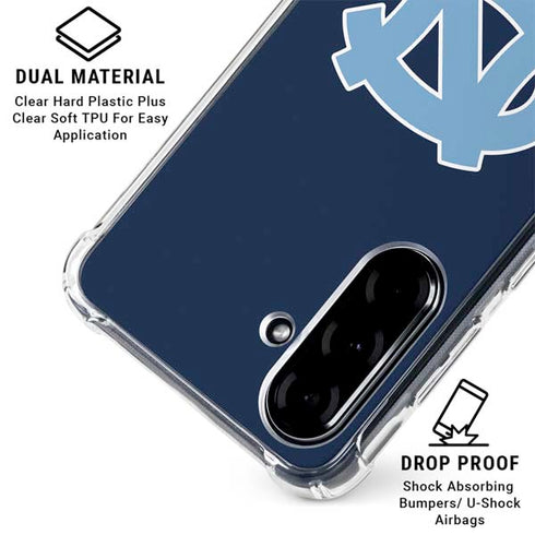 University of North Carolina UNC Logo Galaxy A36 5G Clear Case