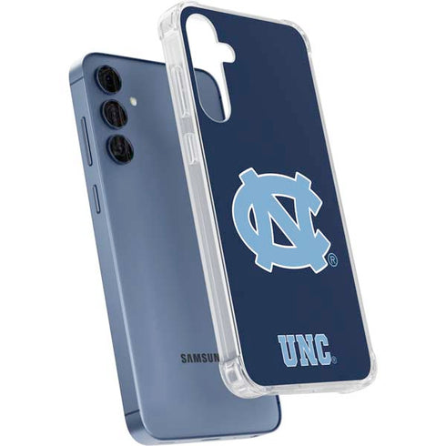 University of North Carolina UNC Logo Galaxy A55 5G Clear Case