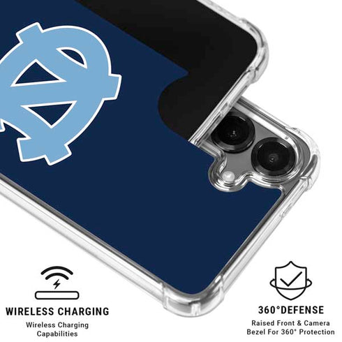 University of North Carolina UNC Logo Galaxy S26 Clear Case