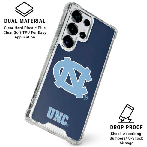 University of North Carolina UNC Logo Galaxy S26 Ultra Clear Case