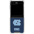 University of North Carolina UNC Logo Galaxy Z Flip6 Clear Case