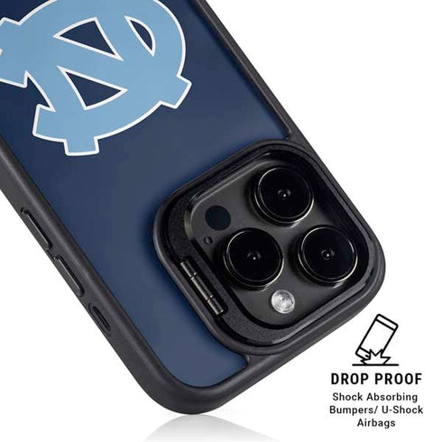University of North Carolina UNC Logo iPhone 14 Pro Max Kickstand Case