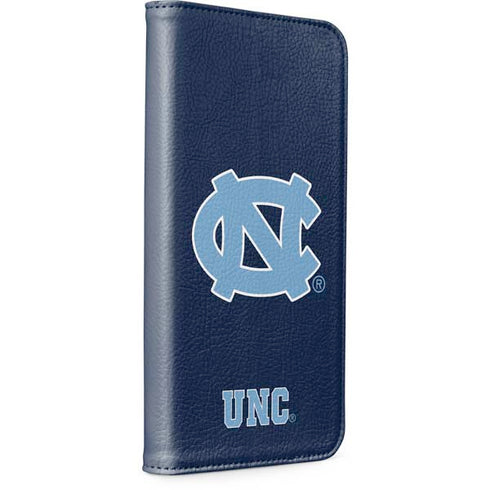 University of North Carolina UNC Logo iPhone 15 Plus Folio Case