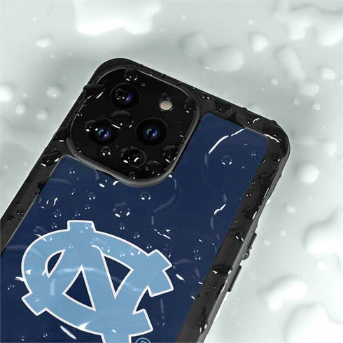 University of North Carolina UNC Logo iPhone 15 Pro Waterproof Case