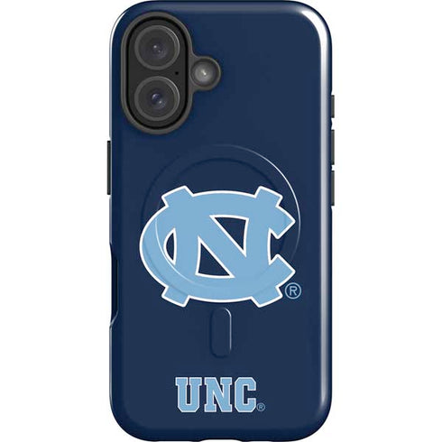 University of North Carolina UNC Logo iPhone 16 Plus Magsafe Impact Case