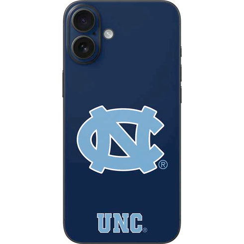 University of North Carolina UNC Logo iPhone 16 Plus Skin