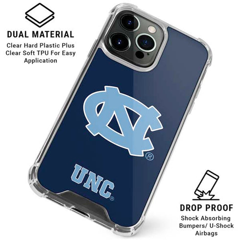 University of North Carolina UNC Logo iPhone 16 Pro Clear Case