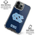University of North Carolina UNC Logo iPhone 16 Pro Max Clear Case