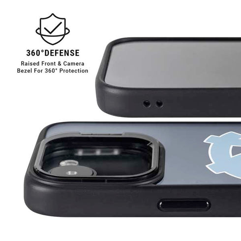 University of North Carolina UNC Logo iPhone 16e Kickstand Case