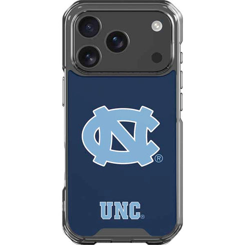 University of North Carolina UNC Logo iPhone 18 Pro Clear Case
