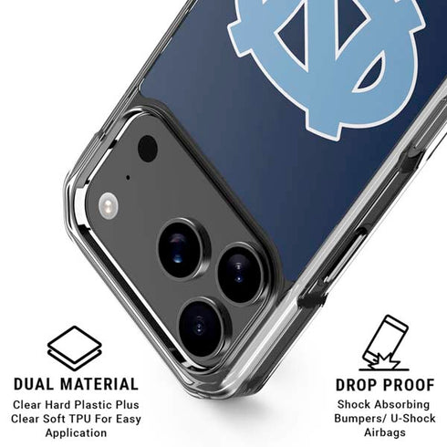 University of North Carolina UNC Logo iPhone 18 Pro Clear Case