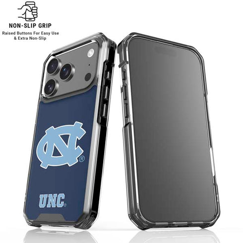 University of North Carolina UNC Logo iPhone 18 Pro Clear Case