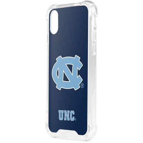 University of North Carolina UNC Logo iPhone XS Clear Case