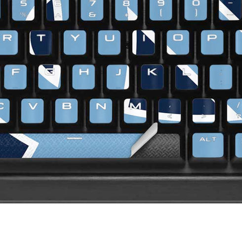 University of North Carolina UNC Logo K95 RGB PLATINUM Mechanical Gaming Keyboard Skin