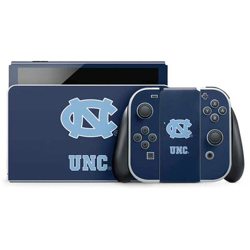 University of North Carolina UNC Logo Nintendo Skins