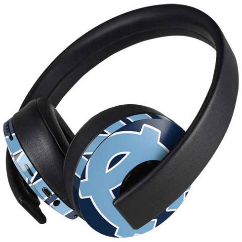 University of North Carolina UNC Logo PlayStation 4 Gold Wireless Headset Skin