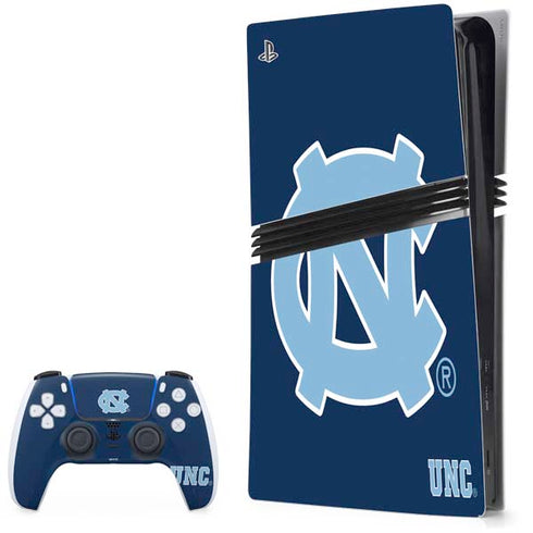 University of North Carolina UNC Logo PS5 Pro Bundle Skin