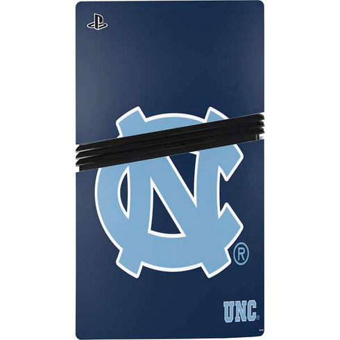 University of North Carolina UNC Logo PS5 Pro Console Skin