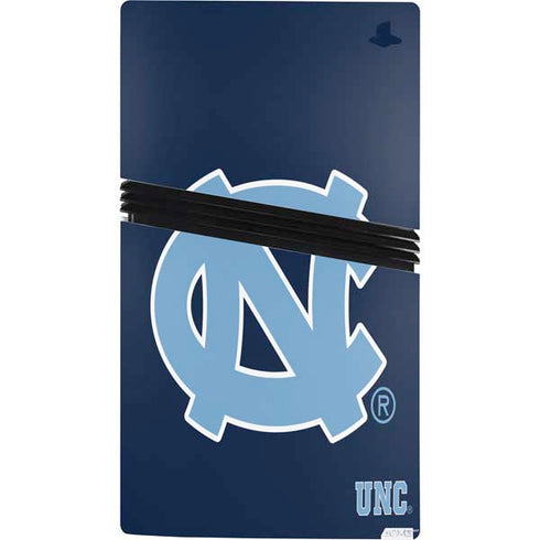 University of North Carolina UNC Logo PS5 Pro Console Skin