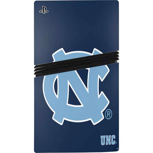 University of North Carolina UNC Logo PS5 Pro Disk Console Skin