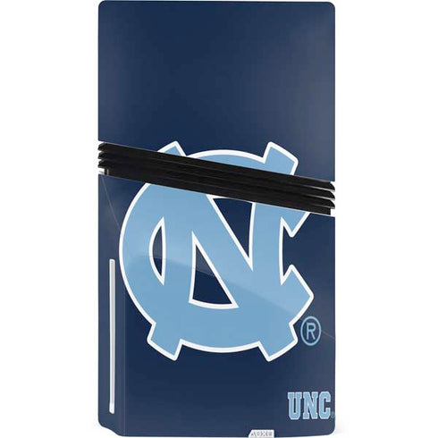 University of North Carolina UNC Logo PS5 Pro Disk Console Skin