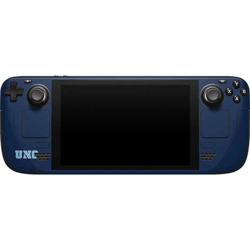 University of North Carolina UNC Logo Steam Deck Handheld Gaming Computer Skin