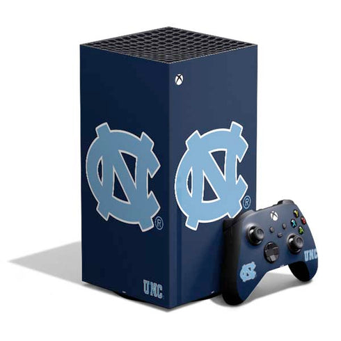 University of North Carolina UNC Logo XBox Series X Digital Edition Bundle Skin