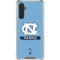 University of North Carolina UNC Tar Heels Galaxy A17 Clear Case