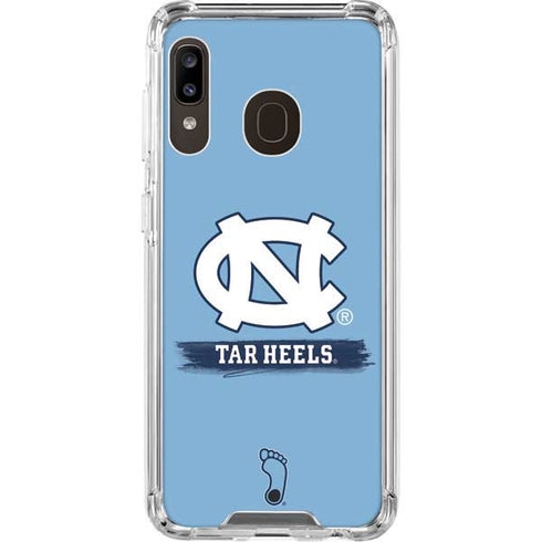 University of North Carolina UNC Tar Heels Galaxy A30 Clear Case