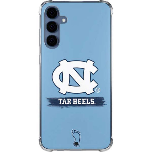 University of North Carolina UNC Tar Heels Galaxy A55 5G Clear Case