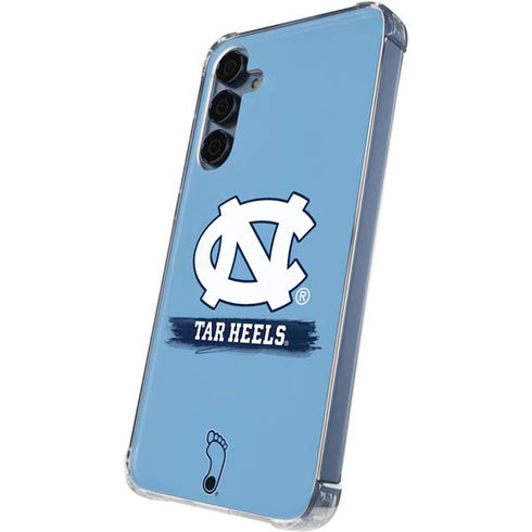 University of North Carolina UNC Tar Heels Galaxy A55 5G Clear Case