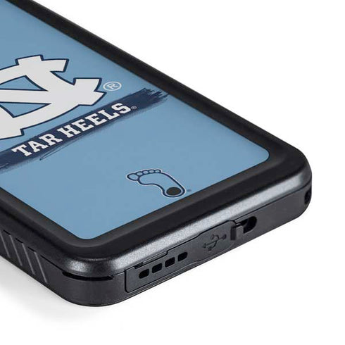 University of North Carolina UNC Tar Heels Galaxy S23 Plus Waterproof Case