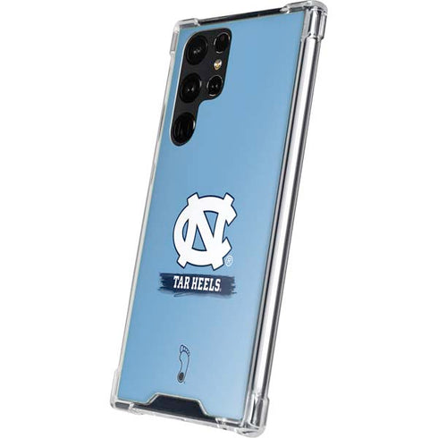University of North Carolina UNC Tar Heels Galaxy S23 Ultra Clear Case