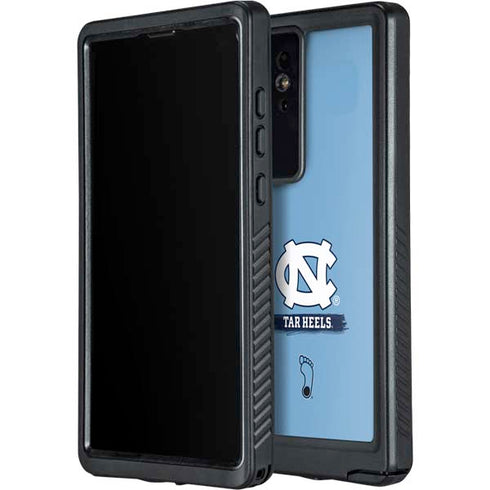 University of North Carolina UNC Tar Heels Galaxy S24 Ultra Waterproof Case