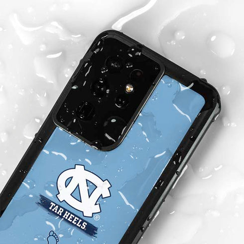 University of North Carolina UNC Tar Heels Galaxy S24 Ultra Waterproof Case