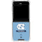 University of North Carolina UNC Tar Heels Galaxy Z Flip6 Clear Case