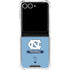 University of North Carolina UNC Tar Heels Galaxy Z Flip7 Clear Case