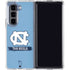 University of North Carolina UNC Tar Heels Galaxy Z Fold5 5G Clear Case
