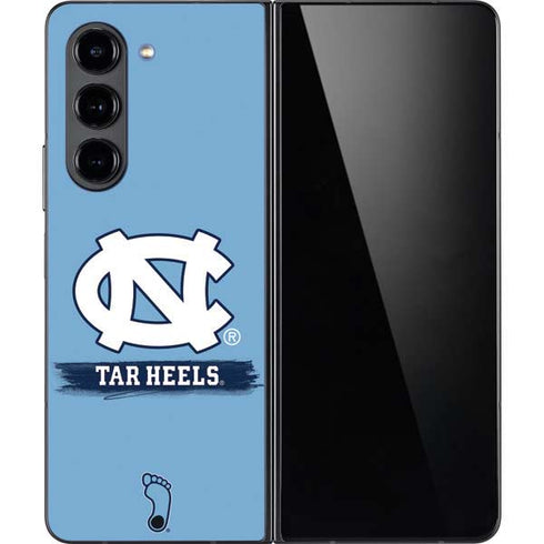 University of North Carolina UNC Tar Heels Galaxy Z Fold5 5G Skin
