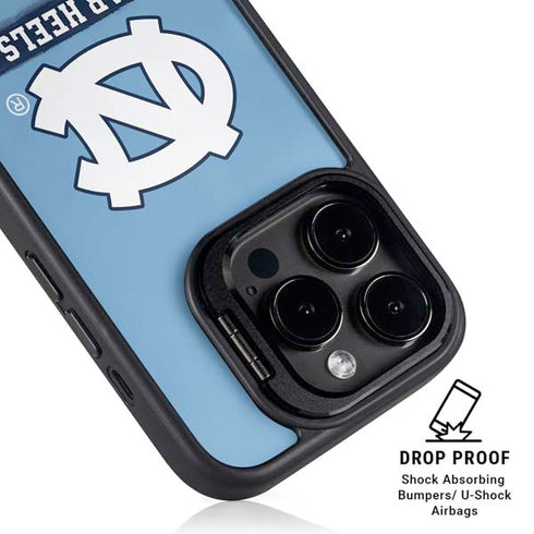 University of North Carolina UNC Tar Heels iPhone 14 Pro Kickstand Case