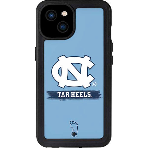 University of North Carolina UNC Tar Heels iPhone 15 Plus Waterproof Case