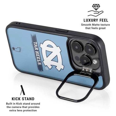 University of North Carolina UNC Tar Heels iPhone 15 Pro Max Kickstand Case