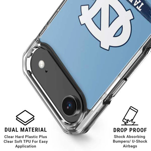 University of North Carolina UNC Tar Heels iPhone 17 Air Clear Case