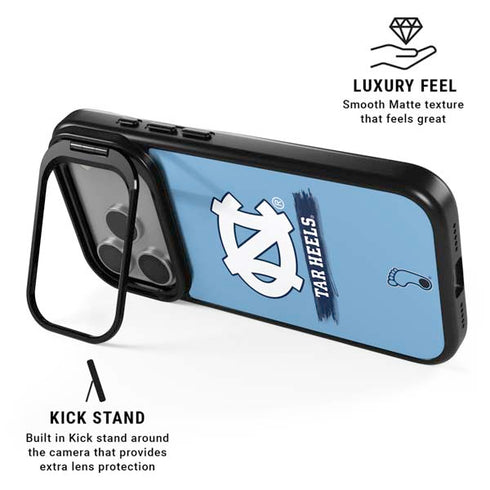 University of North Carolina UNC Tar Heels iPhone 17 Pro Kickstand Case