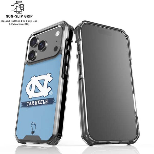 University of North Carolina UNC Tar Heels iPhone 18 Pro Clear Case